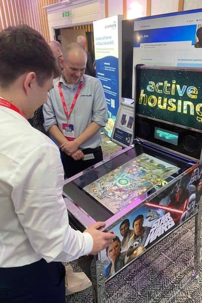 Active Housing Pinball Machine